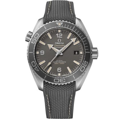 Omega Seamaster Planet Ocean 600M 43.5 mm, steel on rubber strap 215.32.44.21.01.002