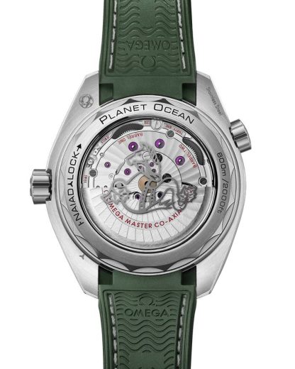 Omega Seamaster Planet Ocean 600M 43.5 mm, steel on rubber strap 215.32.44.21.06.001 - Image 2