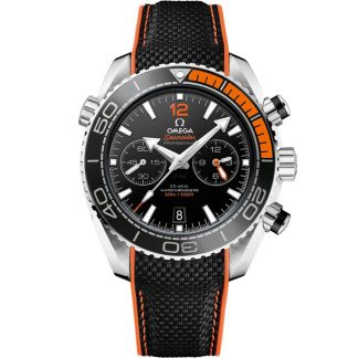 Omega Seamaster Planet Ocean 600M 45.5 mm, steel on rubber strap 215.32.46.51.01.001