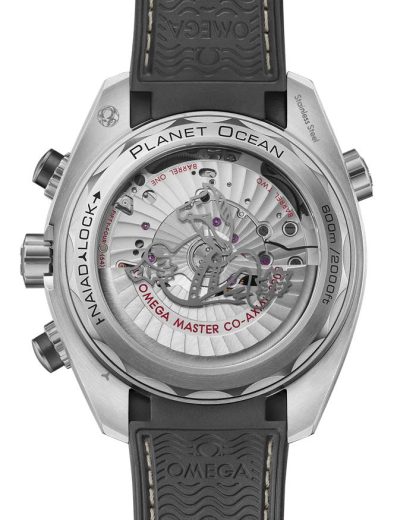 Omega Seamaster Planet Ocean 600M 45.5 mm, steel on rubber strap 215.32.46.51.01.004 - Image 2