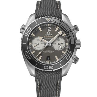Omega Seamaster Planet Ocean 600M 45.5 mm, steel on rubber strap 215.32.46.51.01.004