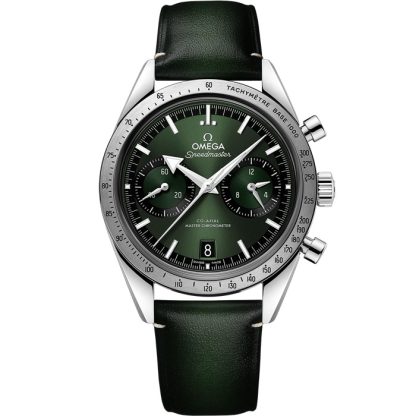 Omega Speedmaster '57 40.5 mm, steel on leather strap 332.12.41.51.10.001