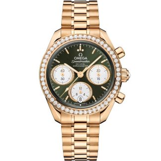 Omega Speedmaster 38 38 mm, Moonshine™ gold on Moonshine™ gold 324.55.38.50.60.001