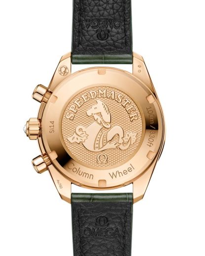 Omega Speedmaster 38 38 mm, Moonshine™ gold on alligator 324.58.38.50.60.001 - Image 2