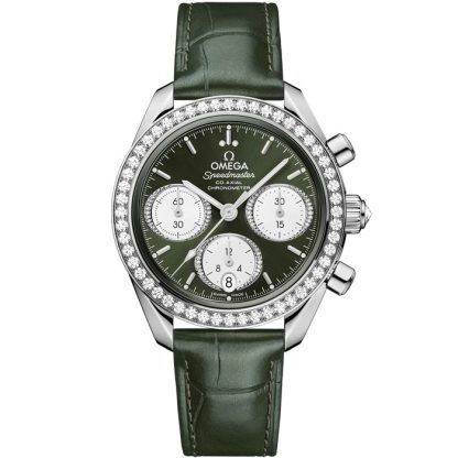 Omega Speedmaster 38 38 mm, steel on alligator 324.18.38.50.60.001