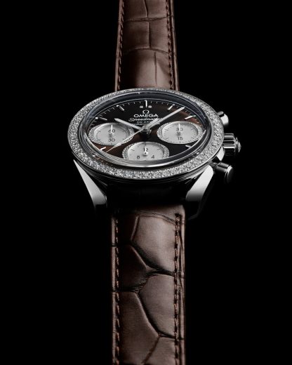 Omega Speedmaster 38 38 mm, steel on alligator 324.18.38.50.63.001 - Image 6