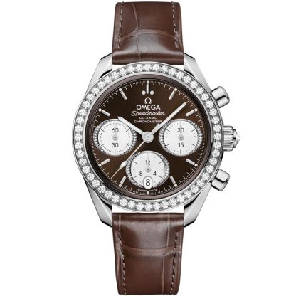 Omega Speedmaster 38 38 mm, steel on alligator 324.18.38.50.63.001
