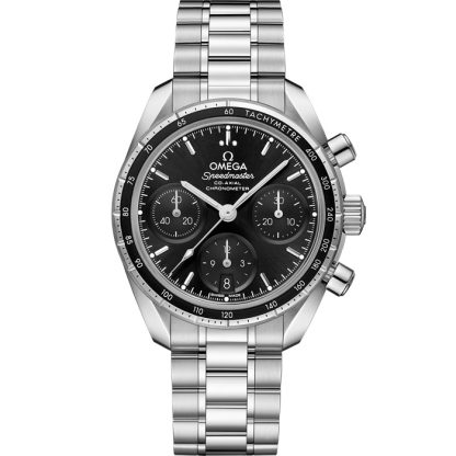 Omega Speedmaster 38 38 mm, steel on steel 324.30.38.50.01.001