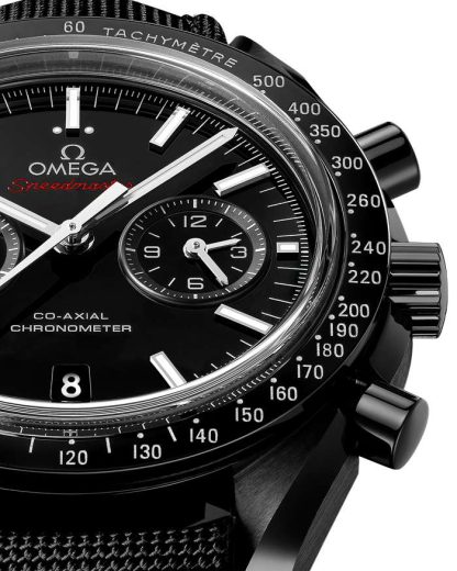 Omega Speedmaster Dark Side of the Moon 44.25 mm, black ceramic on coated nylon fabric strap with foldover clasp 311.92.44.51.01.007 - Image 2