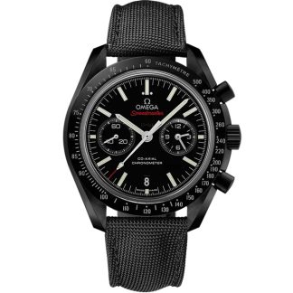 Omega Speedmaster Dark Side of the Moon 44.25 mm, black ceramic on coated nylon fabric strap with foldover clasp 311.92.44.51.01.007