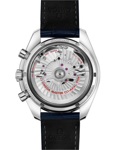 Omega Speedmaster Moonphase 44.25 mm, steel on leather strap 304.33.44.52.03.001 - Image 2