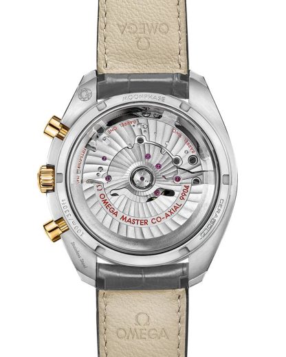 Omega Speedmaster Moonphase 44.25 mm, steel - yellow gold on leather strap 304.23.44.52.06.001 - Image 2