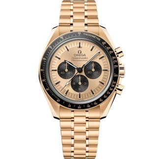 Omega Speedmaster Moonwatch Professional 42 mm, Moonshine™ gold on Moonshine™ gold 310.60.42.50.99.002