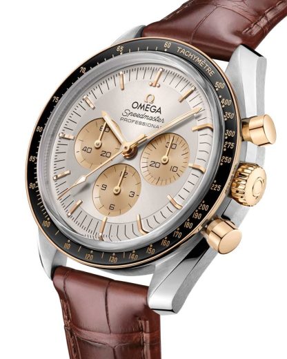 Omega Speedmaster Moonwatch Professional 42 mm, steel - Moonshine™ gold on alligator 310.23.42.50.02.001 - Image 3