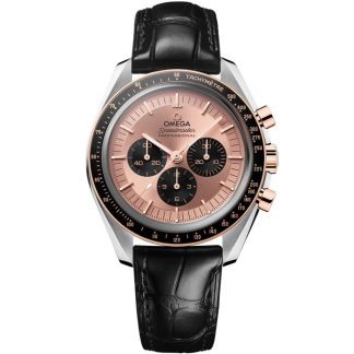 Omega Speedmaster Moonwatch Professional 42 mm, steel - Sedna™ gold on alligator 310.23.42.50.99.001