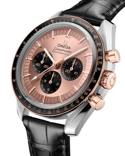 Omega Speedmaster Moonwatch Professional 42 mm, steel - Sedna™ gold on alligator 310.23.42.50.99.001 - Image 3
