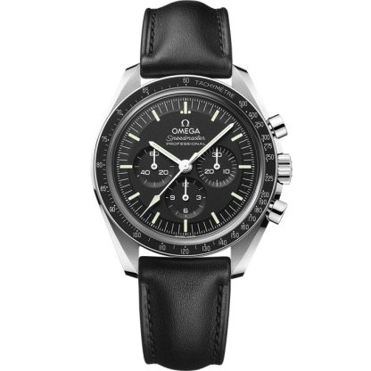 Omega Speedmaster Moonwatch Professional 42 mm, steel on leather strap 310.32.42.50.01.002