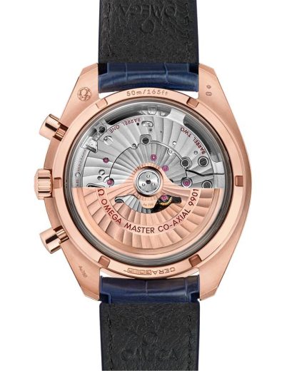 Omega Speedmaster Racing 44.25 mm, Sedna™ gold on leather strap 329.53.44.51.03.001 - Image 2