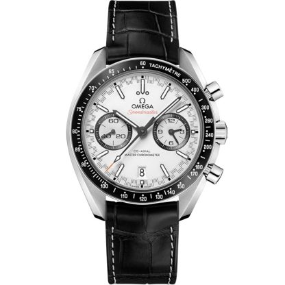 Omega Speedmaster Racing 44.25 mm, steel on leather strap 329.33.44.51.04.001