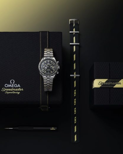 Omega Speedmaster Super Racing 44.25 mm, steel on steel 329.30.44.51.01.003 - Image 4
