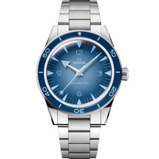 Omega Summer Blue Seamaster 300 41 mm, steel on steel 234.30.41.21.03.002