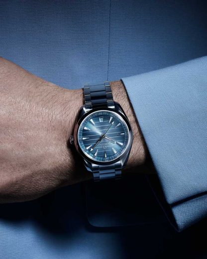 Omega Summer Blue Seamaster Aqua Terra 150M 41 mm, steel on steel 220.10.41.21.03.005 - Image 4