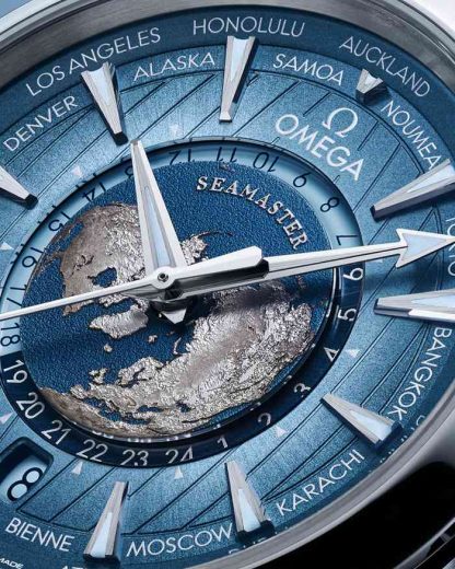 Omega Summer Blue Seamaster Aqua Terra 150M 43 mm, steel on rubber strap 220.12.43.22.03.002 - Image 3