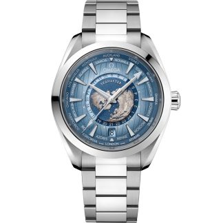 Omega Summer Blue Seamaster Aqua Terra 150M 43 mm, steel on steel 220.10.43.22.03.002