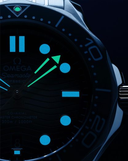 Omega Summer Blue Seamaster Diver 300M 42 mm, steel on rubber strap 210.32.42.20.03.002 - Image 5
