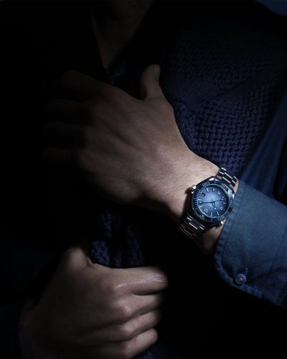 Omega Summer Blue Seamaster Planet Ocean 600M 39.5 mm, steel on steel 215.30.40.20.03.002 - Image 5