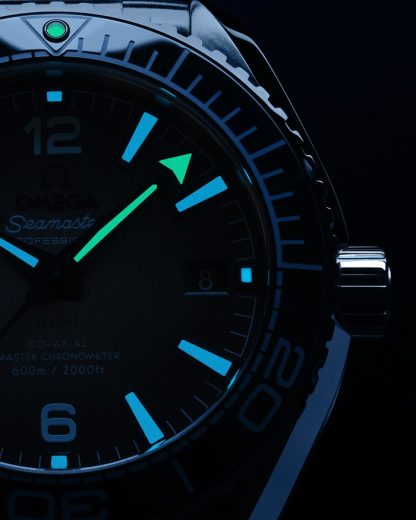 Omega Summer Blue Seamaster Planet Ocean 600M 39.5 mm, steel on steel 215.30.40.20.03.002 - Image 6