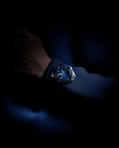 Omega Summer Blue Seamaster Ploprof 1200M 55x45 mm, O-MEGASTEEL on rubber strap 227.32.55.21.03.001 - Image 4