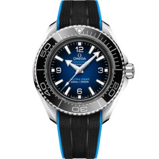 Omega Ultra Deep Seamaster Planet Ocean 6000M 45.5 mm, O-MEGASTEEL on rubber strap 215.32.46.21.03.001
