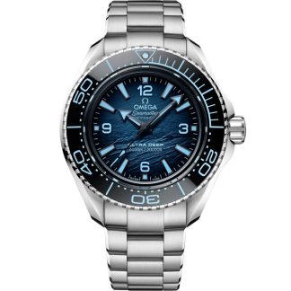 Omega Ultra Deep Summer Blue Seamaster Planet Ocean 6000M 45.5 mm, O-MEGASTEEL on O-MEGASTEEL 215.30.46.21.03.002