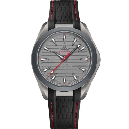 Omega Ultra Light Seamaster Aqua Terra 150M 41 mm, titanium on rubber strap 220.92.41.21.06.001