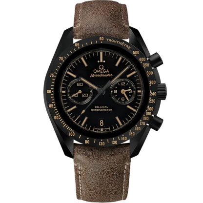 Omega Vintage Black Speedmaster Dark Side of the Moon 44.25 mm, black ceramic on leather strap 311.92.44.51.01.006